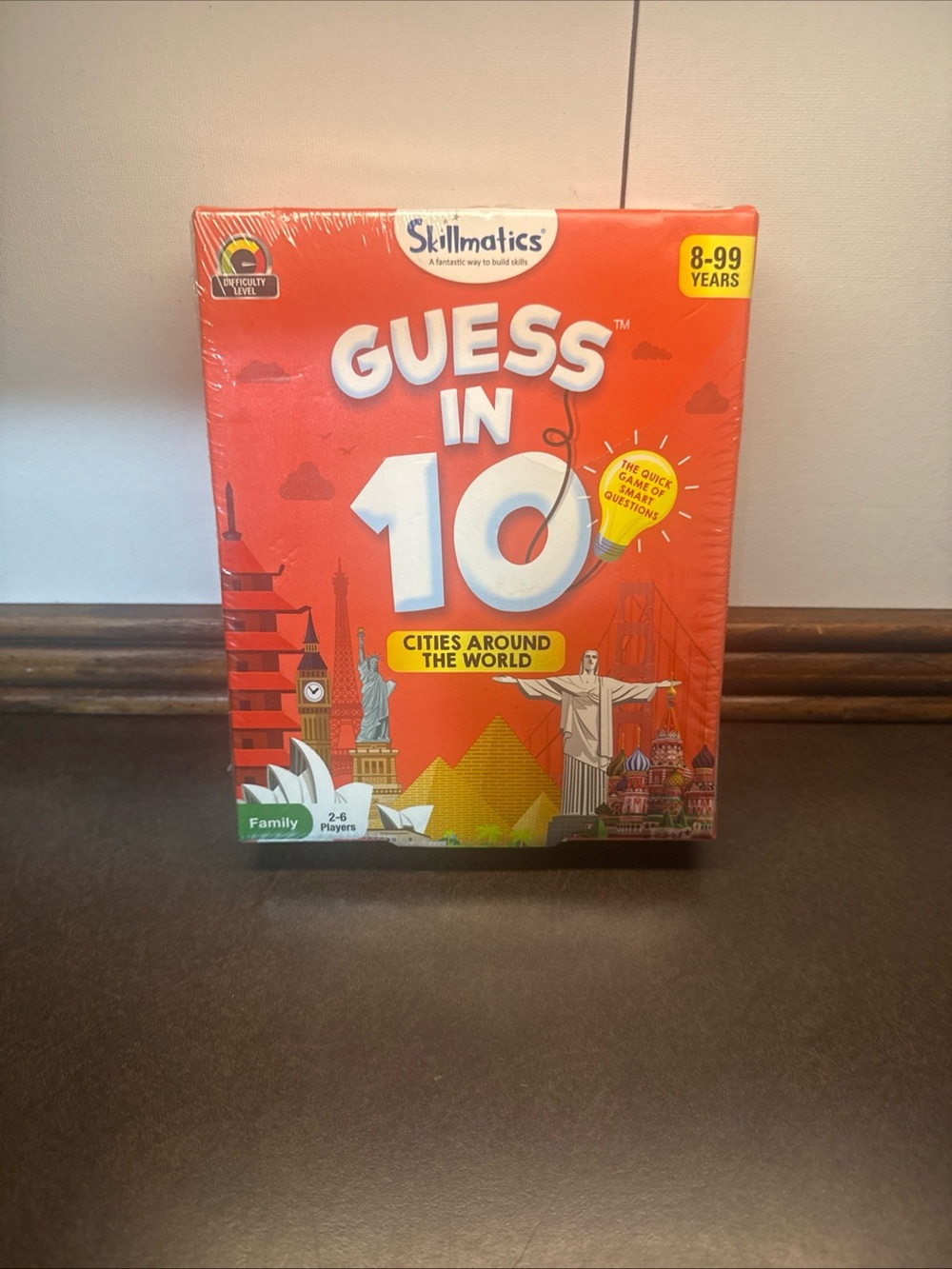 Skillmatics Guess in 10 Cities Around the World Game New Sealed